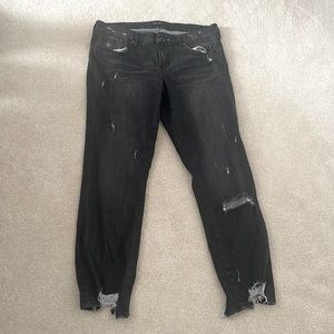 Dear John Black Denim distressed Jean barely worn